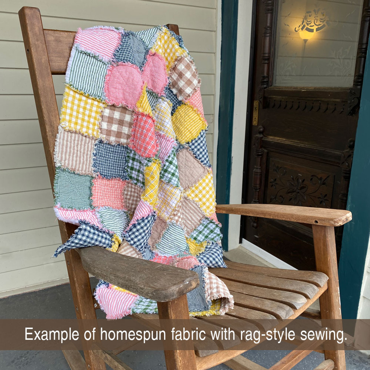 Plaid Print Homespun Fabric – CoCo B. Kitchen & Home