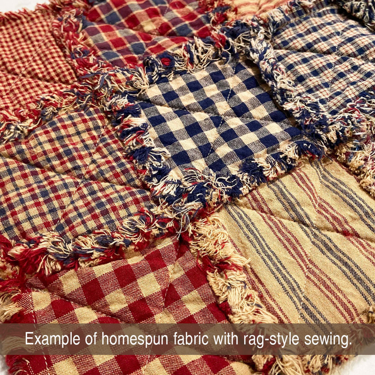 American Heritage Ragged Homespun Quilt Kit