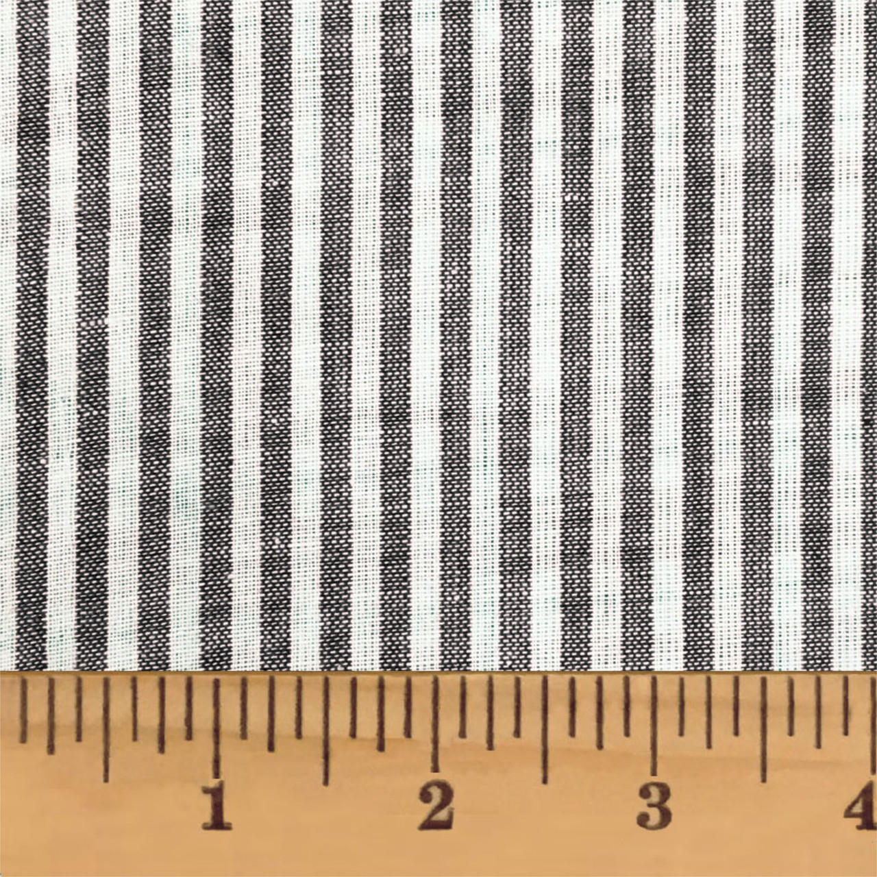 Lodge Gray Thin Stripe Homespun Fat Quarter