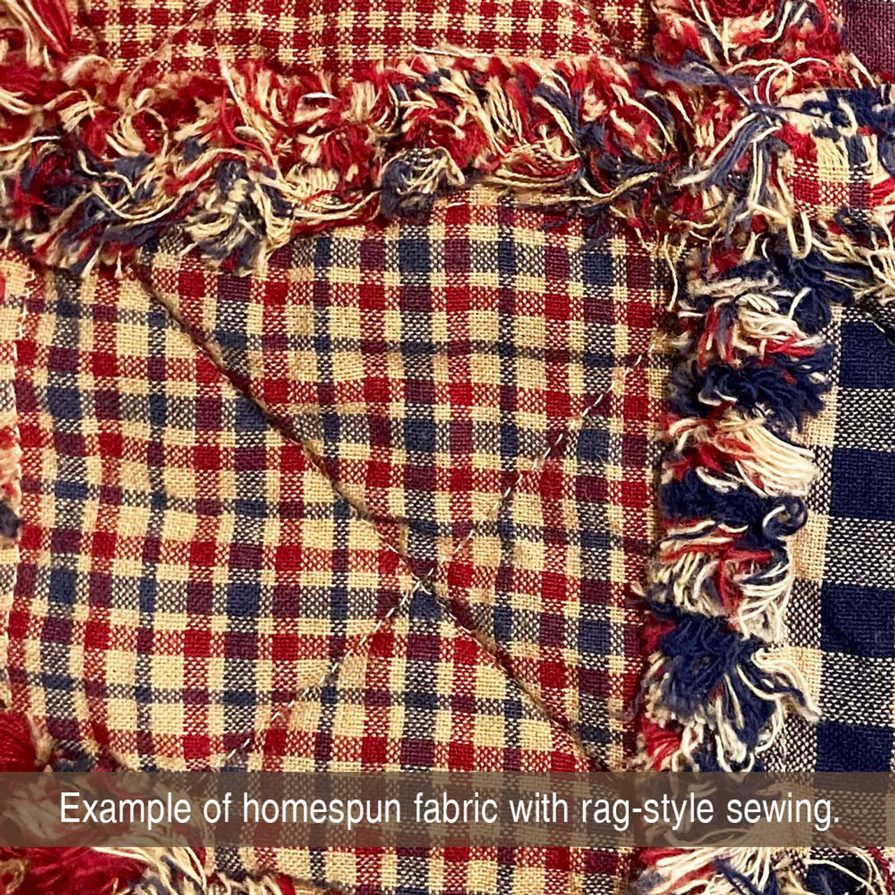 American Heritage 3 Plaid Homespun Fat Quarter