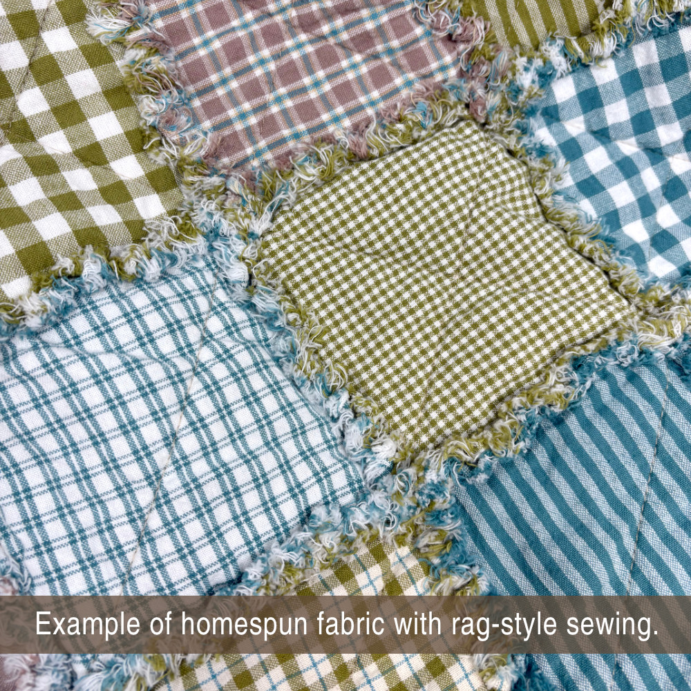 40 Bluegrass Homespun 5 inch Quilt Squares