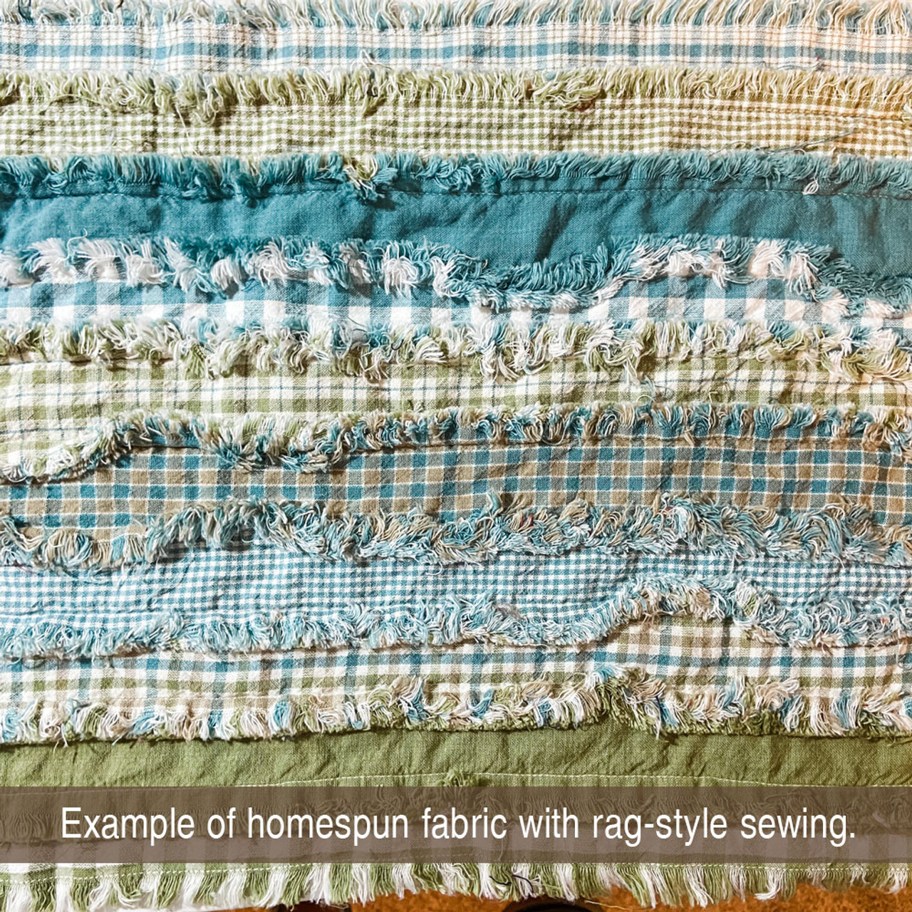 Bluegrass 3 Plaid Homespun Cotton Fabric