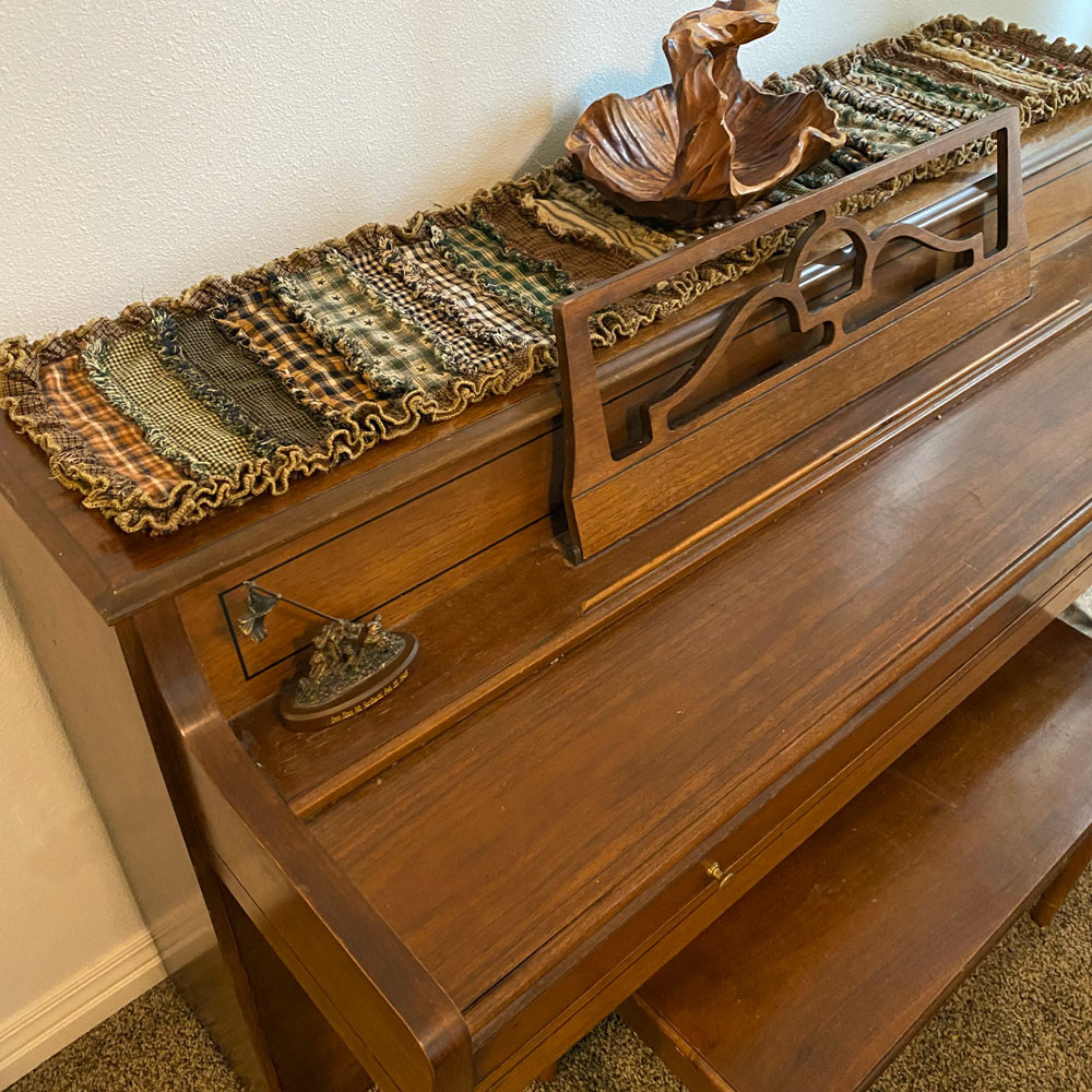 Classic Prim Rag Strip Table Runner Kit w/Pattern - Jubilee Fabric