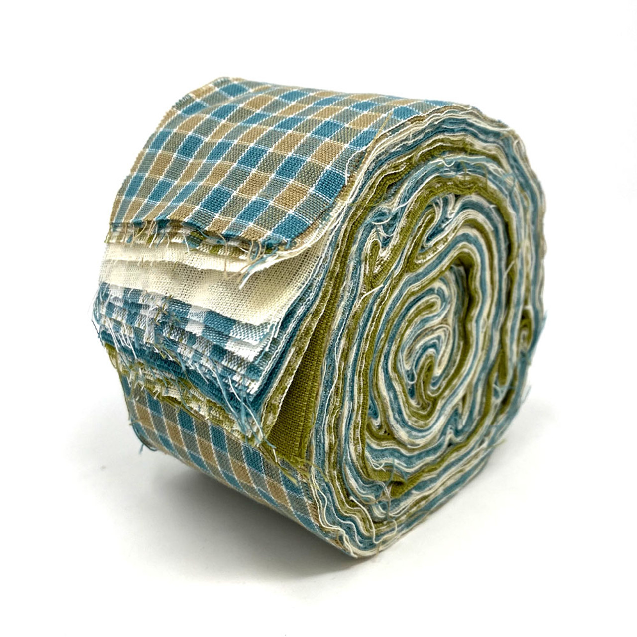 Bluegrass Homespun Fabric 2.5 X 44 inch Precut Jelly Roll - 22 pc.
