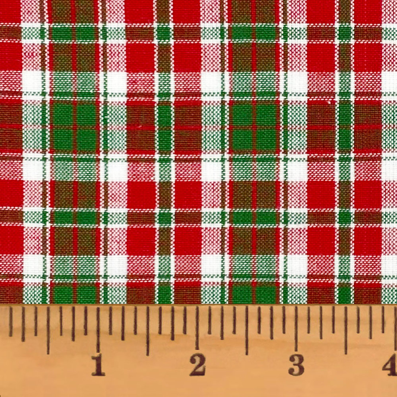 Merry and Bright 5 Plaid Homespun Cotton Fabric