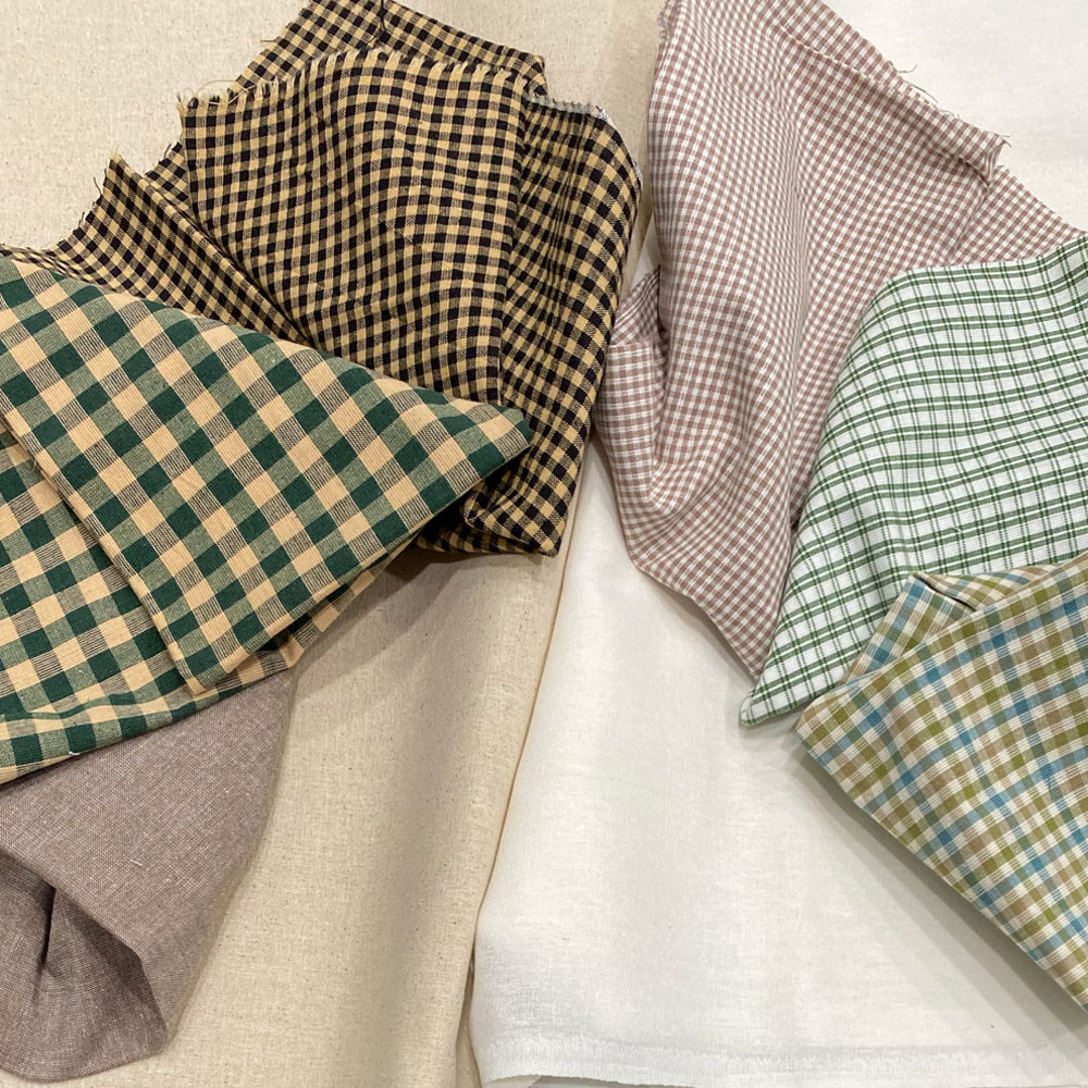 White Osnaburg  Cotton Fabric