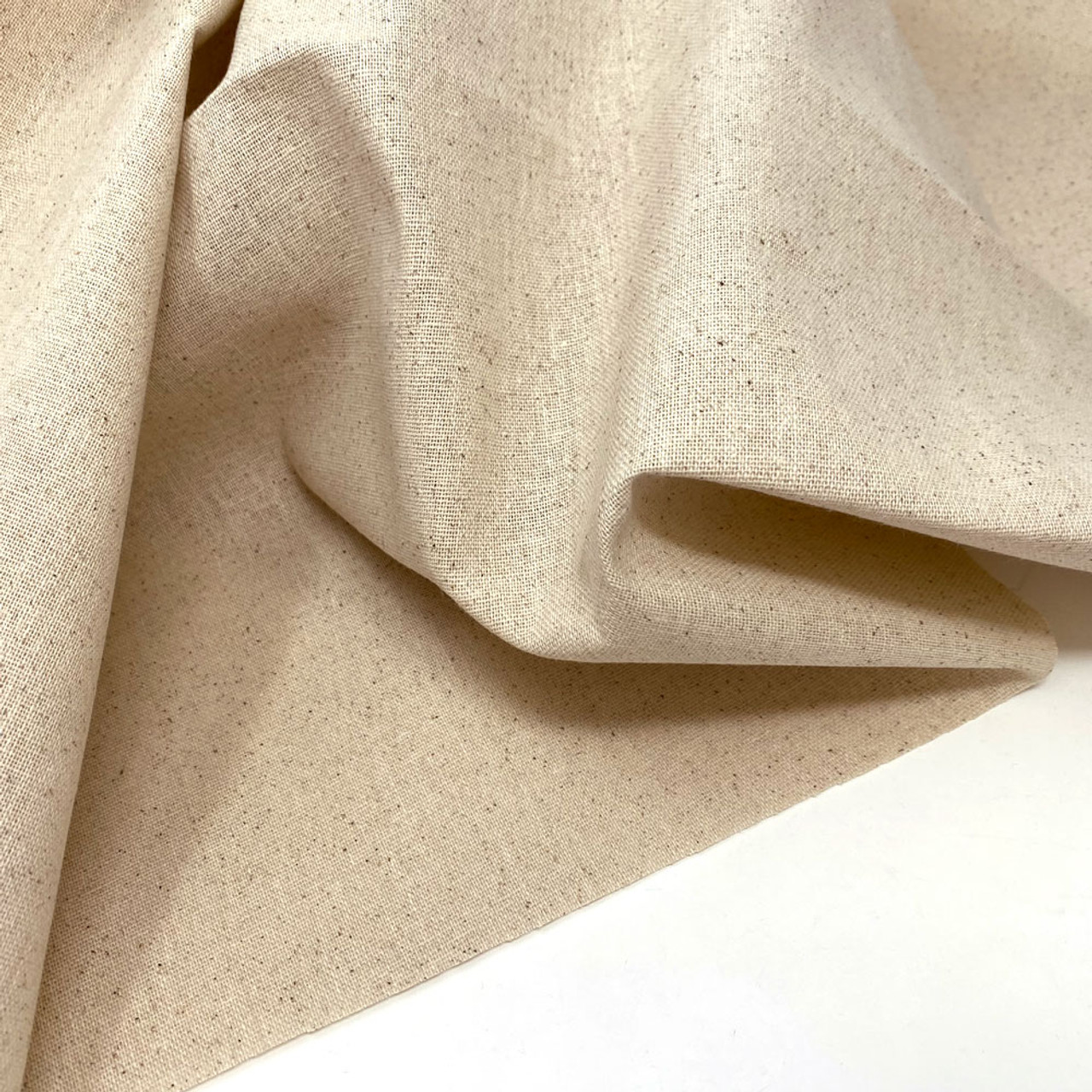 Natural Unbleached Osnaburg Cotton Fabric