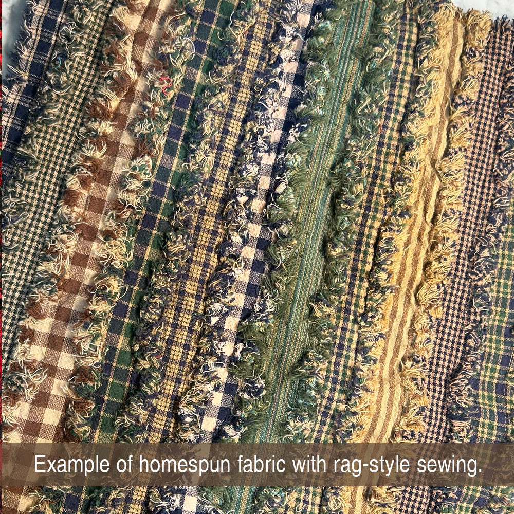 Cozy Homespun Fabric 2.5 X 44 inch Precut Roll (Jelly Roll) - 22 pc.