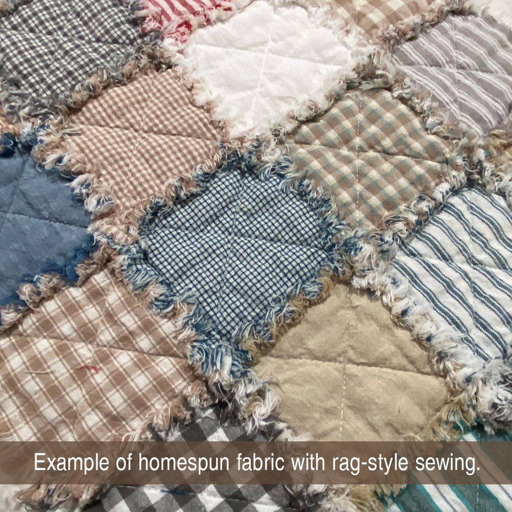 Oatmeal 3 Homespun Fat Quarter
