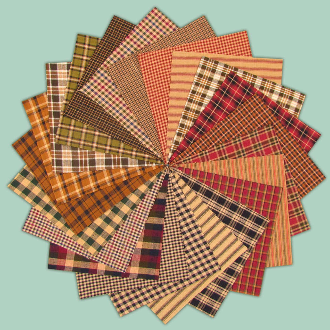 Primitive Homespun Fabric~Farmhouse Berry Collection~Quarters~Samplers~Yards~Strips~Prim~Farmhouse~Rag Quilting~Wreaths~Bows~Bundles~Rustic