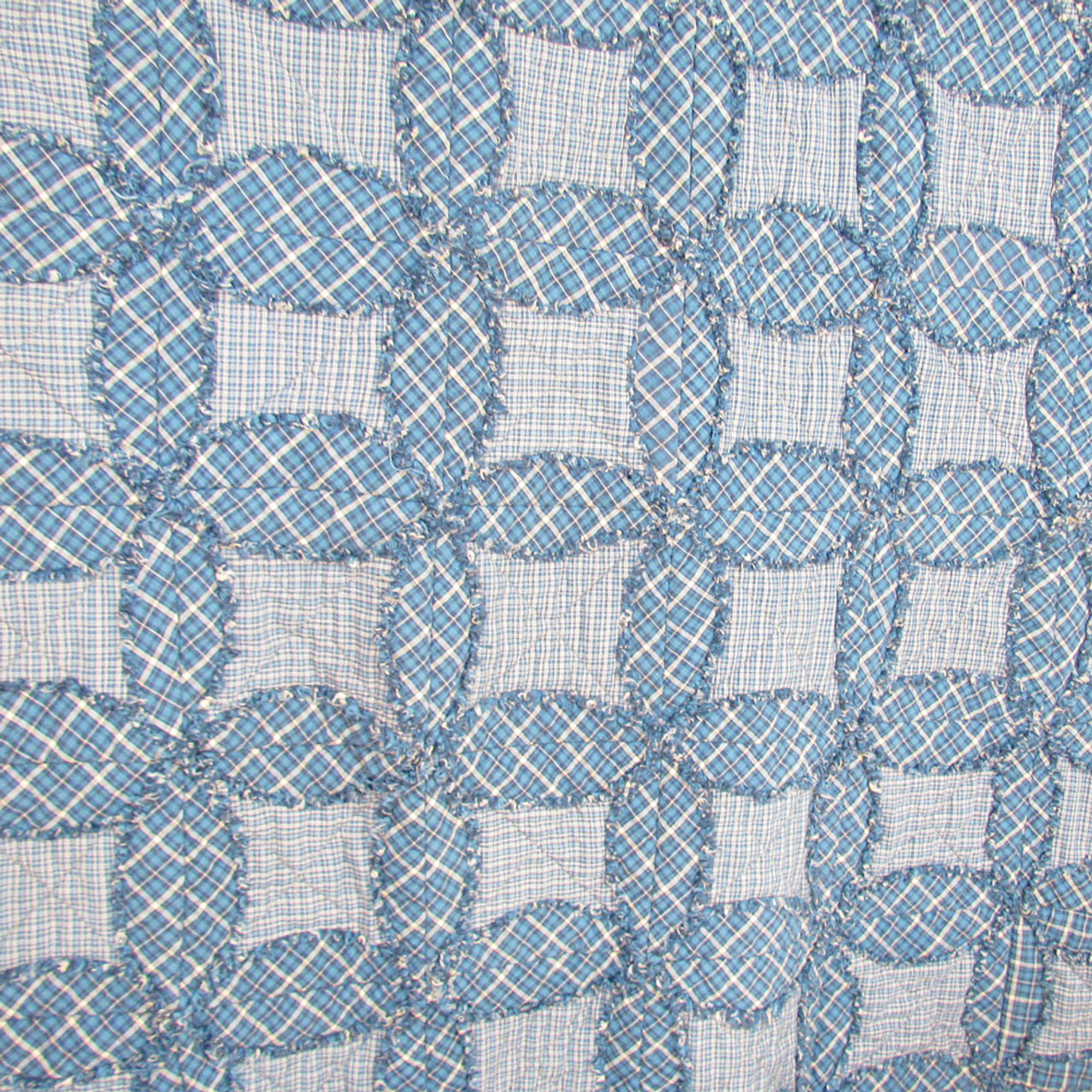 Cathedral Rag Quilt Throw Pattern - DIGITAL
