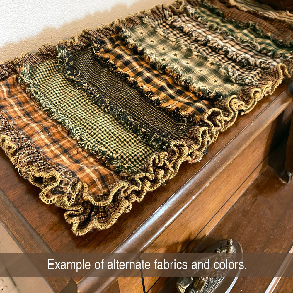Rag Strip Table Runner Pattern - Free! - Digital - Jubilee Fabric