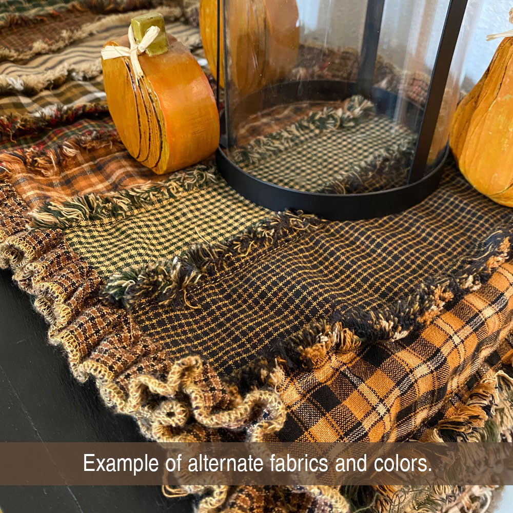 Rag Strip Table Runner Pattern - Free! - Digital - Jubilee Fabric