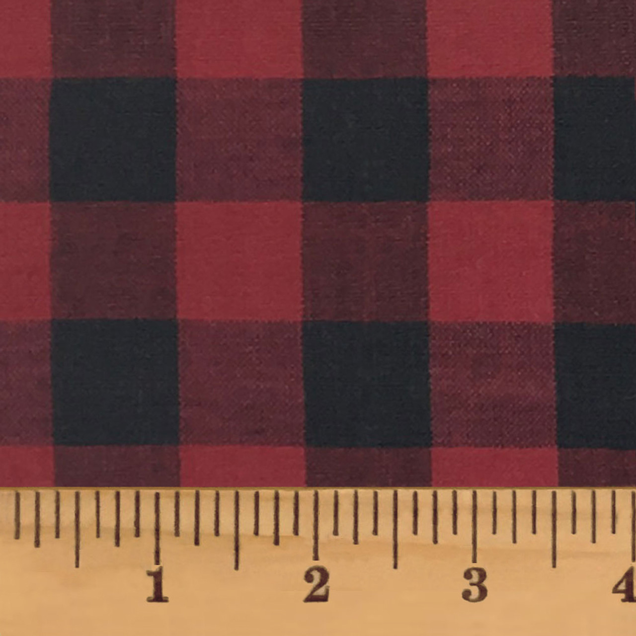 BUFFALO PLAID, Buffalo Check, Black Red Plaid, Quilting Fabric