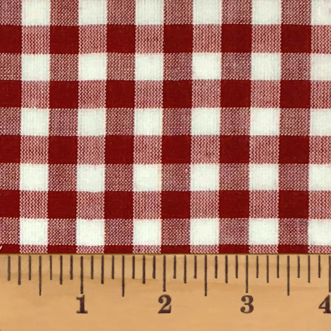 Liberty Red 5 Maroon Homespun Cotton Fabric