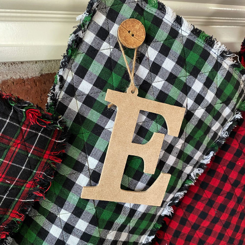 Wood Alphabet Letters