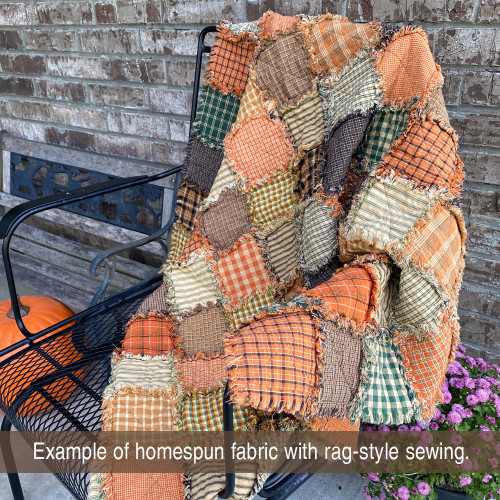 Honey Mustard Homespun Fat Quarter Honey Mustard Homespun Fat Quarter