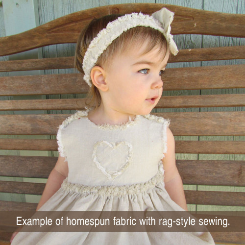 Ecru Solid Off-White Homespun Fat Quarter Ecru Solid Off-White Homespun Fat Quarter