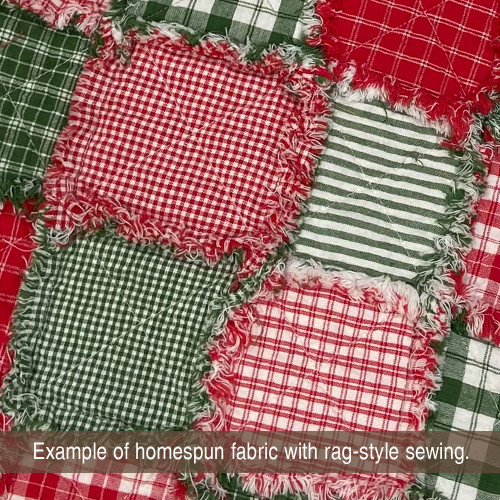 Perfect Green 2 Homespun Fat Quarter Perfect Green 2 Homespun Fat Quarter