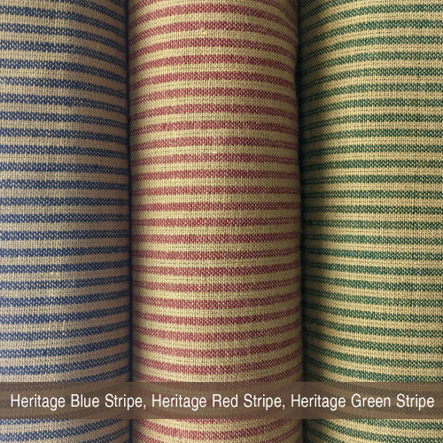 Heritage Red Stripe Homespun Fat Quarter Heritage Red Stripe Homespun Fat Quarter