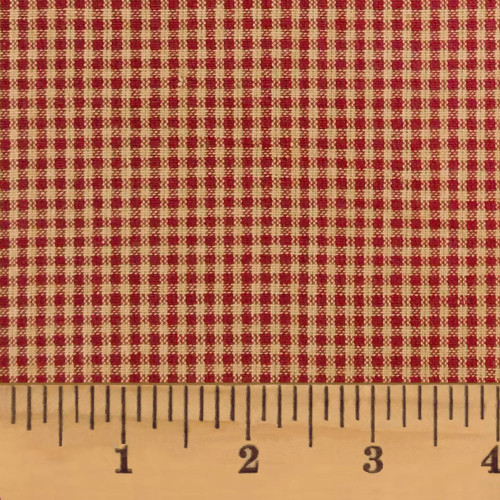 Primitive Red 2 Homespun Fat Quarter