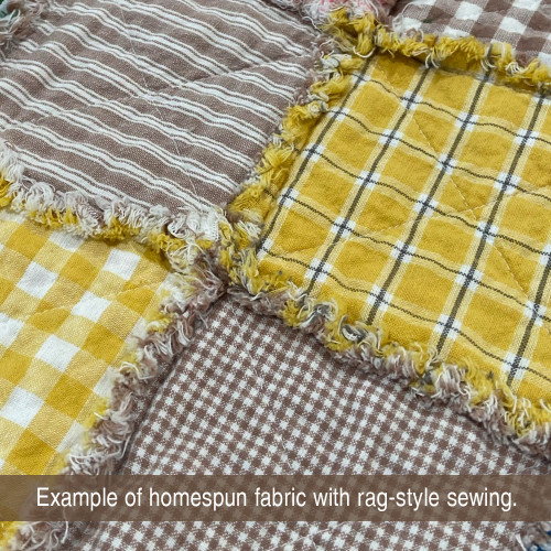 Summer Yellow 6 Homespun Fat Quarter Summer Yellow 6 Homespun Fat Quarter