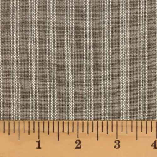 Oatmeal Ticking Stripe Homespun Fat Quarter