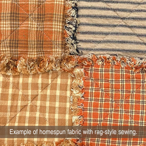 Autumn Pin Plaid Homespun Fat Quarter Autumn Pin Plaid Homespun Fat Quarter