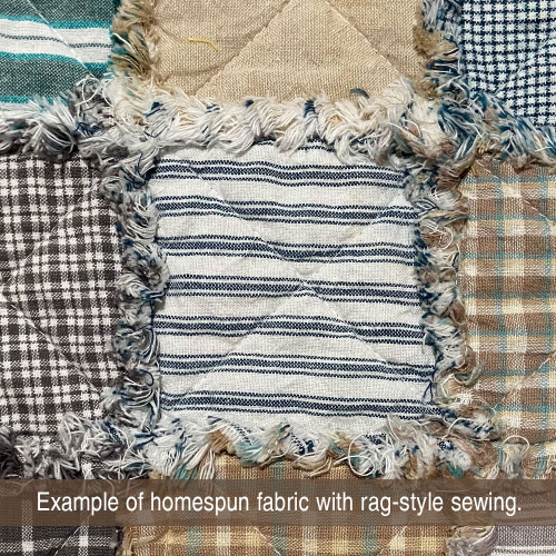 Nautical Blue Stripe Homespun Fat Quarter Nautical Blue Stripe Homespun Fat Quarter