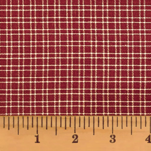 Primitive Red 1 Homespun Fat Quarter