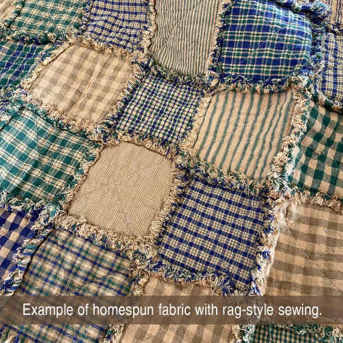 Timber Green 3 Homespun Fat Quarter