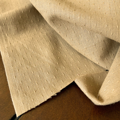 Antique Rib Dobby Homespun Cotton Fabric Antique Rib Dobby Homespun Cotton Fabric