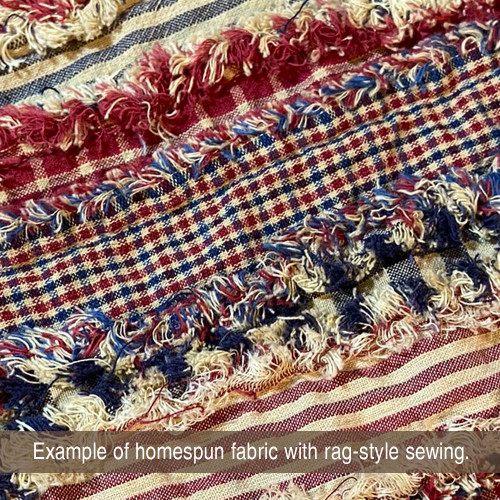 American Heritage 2 Homespun Cotton Fabric American Heritage 2 Homespun Cotton Fabric