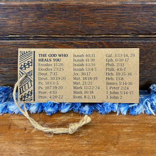 Free Healing Scriptures Kraft Bookmark Tag - Limit 2 Free Healing Scriptures Kraft Bookmark Tag - Limit 2
