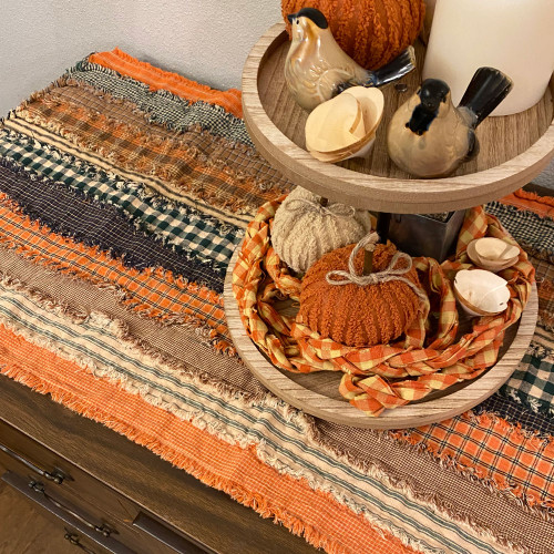 Autumn Spice Homespun Fabric 2.5 X 44 inch Roll (Jelly Roll) - 22 pc.