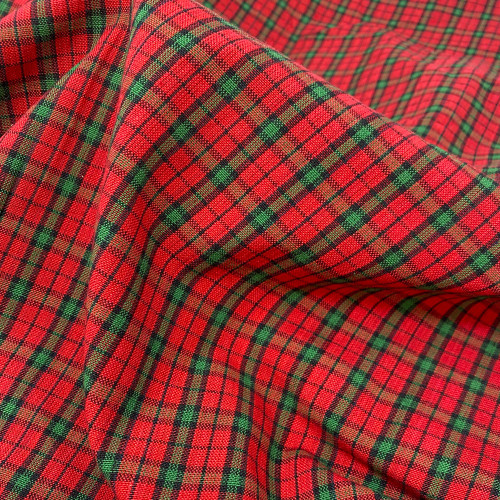 Traditional Christmas Tartan 4 Homespun Fat Quarter Traditional Christmas Tartan 4 Homespun Fat Quarter