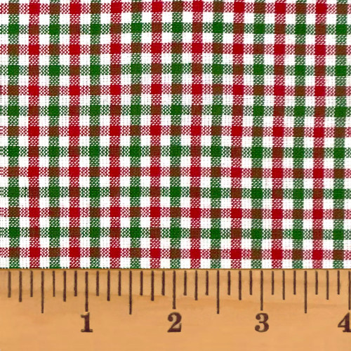 Merry and Bright 3 Plaid Homespun Cotton Fabric