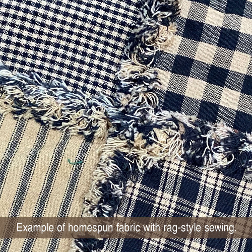 Primitive Black 2 Homespun Cotton Fat Quarter Primitive Black 2 Homespun Cotton Fat Quarter