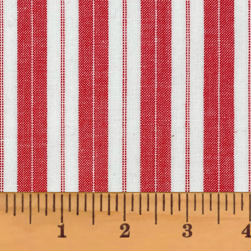 Primitive Red 2 Homespun Cotton Fabric - Jubilee Fabric