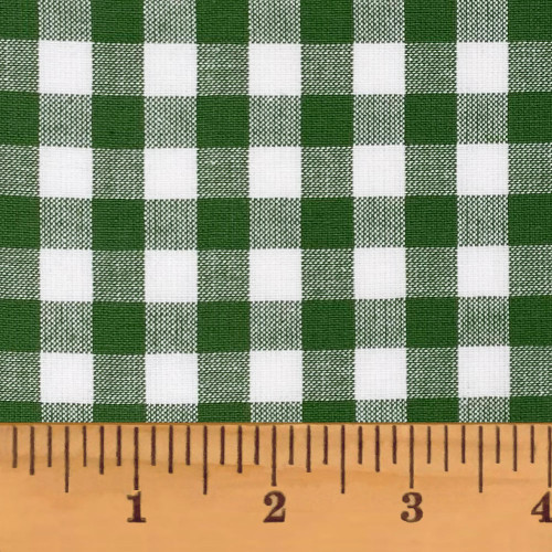 Perfect Green 5 Mini Buffalo Plaid Homespun Cotton Fat Quarter