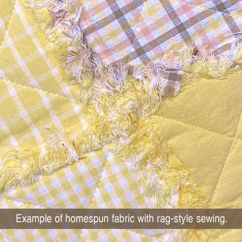 Flora Yellow 3 Plaid Homespun Cotton Fat Quarter Flora Yellow 3 Plaid Homespun Cotton Fat Quarter