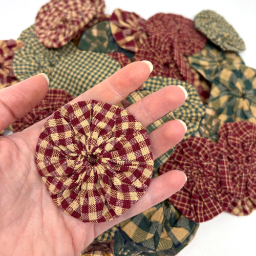 Christmas Color Yoyos - Set of 48