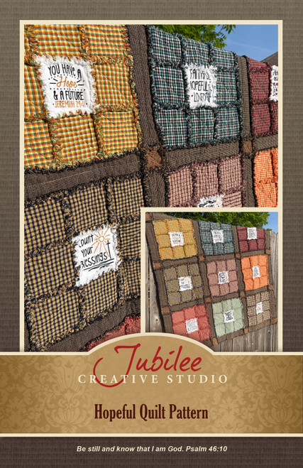 Hopeful Quilt Pattern - Multiple Sizes - Digital