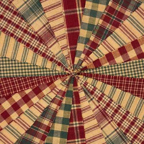 Rustic Christmas Ragged Homespun Quilt Kit