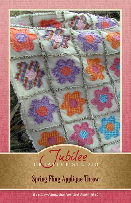 Spring Fling Ragged Quilt - DIGITAL Spring Fling Ragged Quilt - DIGITAL