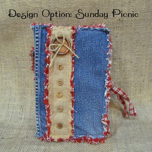 Upcycled Denim Bible or Book Cover  - DIGITAL Upcycled Denim Bible or Book Cover  - DIGITAL