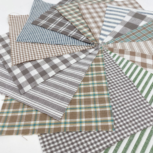 Lightwash Ragged Homespun Quilt Kit Lightwash Ragged Homespun Quilt Kit