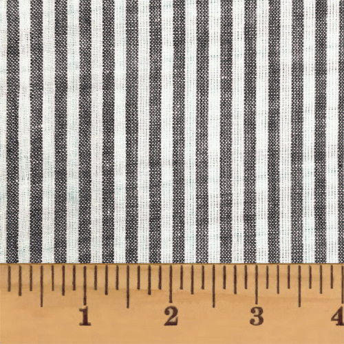  Sale! Lodge Gray Thin Stripe Homespun Cotton Fabric
