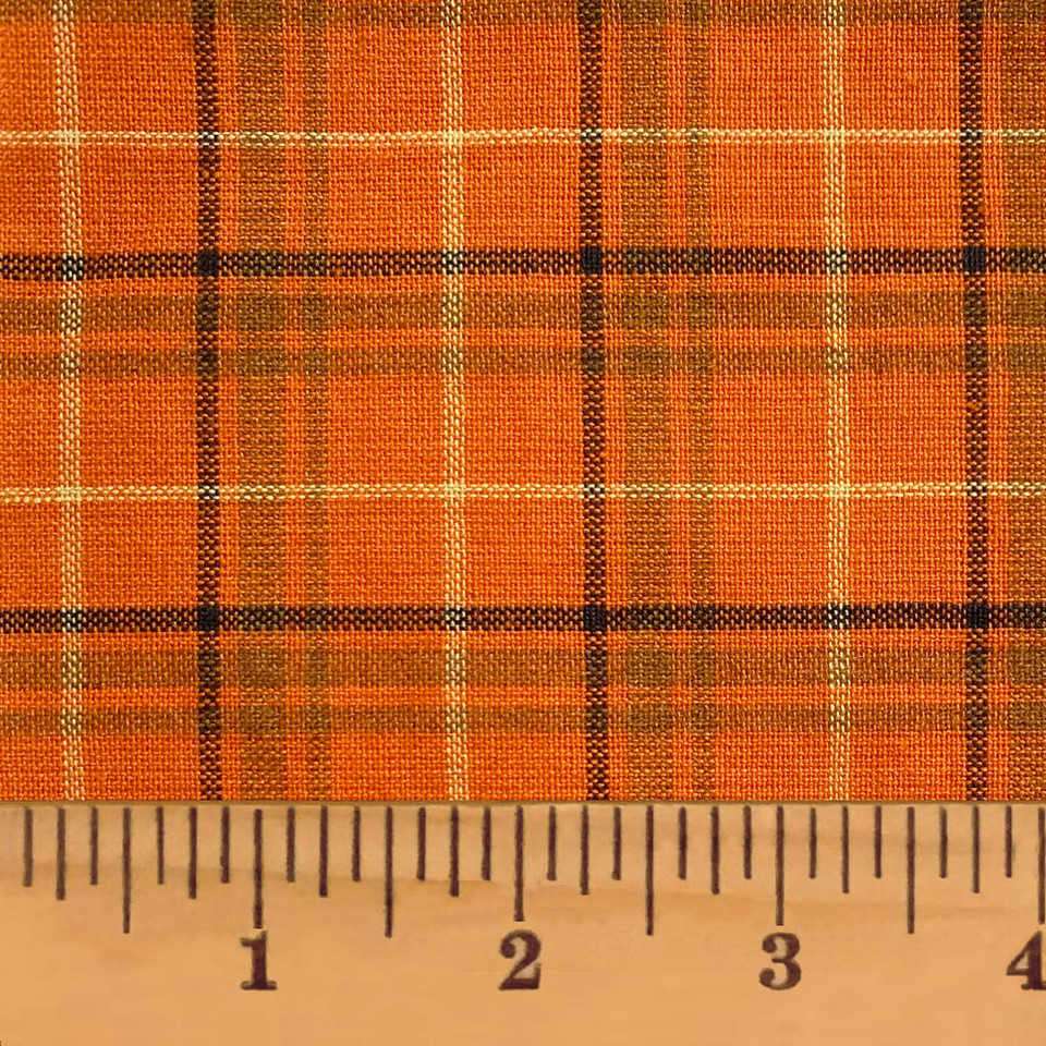 Pumpkin Spice 6 Homespun Cotton Fabric Jubilee Fabric