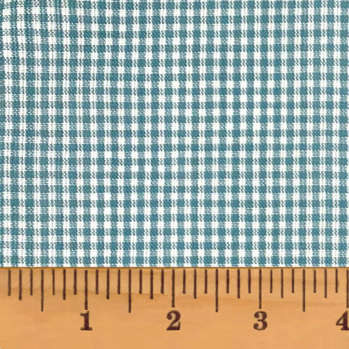 Sullivan Blue Tartan Plaid Homespun Cotton Fabric - Jubilee Fabric